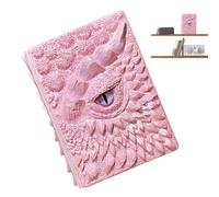 Dragon Eye Notebook - Resin Engraved Journal, Embossed Writing Book, Multipurpose Hardcover Travel Notepad | Decorative Dragon Lover Accessory Suitable Daily Notes Sketching School Collectiblle