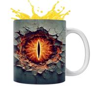 Dragon Eye Tazza - Fantasy Coffee Mug, Coppa in ceramica unica | Tazza di drago artigianato, stile bevanda medievale, stile gotico da collezione drago, grande effetto visivo, artigianato sofistic