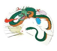 Dragon Fanning Deck Trucchi Magici Manipolazione 4 Colori Dragon Card Deck Visivo Accessori Magici Primo Piano Illusioni Edificio Mentalismo Puntelli