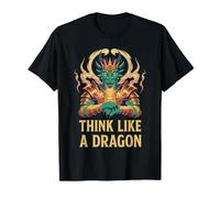 Dragon Fantasy Warrior Dragon King Dragon Lord Quote Maglietta