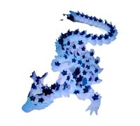 Dragon Fidget Toy, Glowing in The Dark Dragon Figurine, Three-Dimensional Printed Dragon Toy, Realistic Dragon Collectible Toy, flessibile Dragon Collectible Toy for Kids
