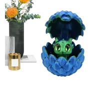 Dragon Fidget Toy - PLA, As Shown Decorative Figurine Flexible 3D Printed Dragon | Color-Transition Fantasy Decor Piece, Desk Ornament For Home, Office, Kids’ Rooms, Setups, Collectibles