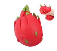 Dragon Fruit Fidget Toy - Slow Rising Stress Ball | Sensory Squishy, Comfortable Hand Grip Exercise Tool, Relaxation Aid for Study Breaks Work Desk Focus Training Meditation Travel