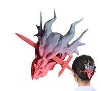 Dragon Hair Clip, Dragon-Shaped Claw Set, 7,87 x 5,91 in 3D Printed Barrette, Cool Styling Accessory, Lightweight Cosplay Design for Daily Use, Travel, Festival, Wedding Work