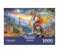 Dragon in ParisTitanic Jigsaw Puzzles for Adults Tackle The 1000-Piece (Advanced) Gauntlet of Impossible, Hard, And Difficult Challenging Puzzle Games - The Defining Gift Jigsaw Puzzles for Serious A