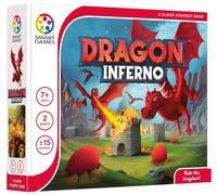 DRAGON INFERNO gioco da tavolo UNO CONTRO UNO crea il tuo regno SMART GAMES età