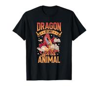 Dragon Is My Spirit Autore Animale Romanzo Scrittore Fantasy Maglietta
