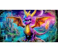 dragon Jigsaw Puzzle impossibili 1000 Pezzi Decorazione per la casa. Giochi di Rilassamento e Intelletto per adulti e ragazzi da 14 anni 38x52cm/1000pcs