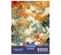 Dragon Jigsaw Puzzle Impossibili 1000 Pezzi Decorazione Per La Casa. Rilassamento E Intelligence Per Adulti E Ragazzi Da 14 Anni 38x26cm/1000pcs