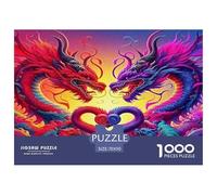 Dragon Jigsaw Puzzle Impossibili 1000 Pezzi Decorazione Per La Casa. Rilassamento E Intelligence Per Adulti E Ragazzi Da 14 Anni 70x50cm/1000pcs