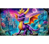 dragon Jigsaw Puzzle Impossible 1000Pcs Decorazione per la casa. Rilassamento e Intelletto per adulti e ragazzi da 14 anni 38x26cm/1000pcs