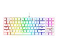dragon K552 - Tastiera meccanica da gioco 60% compatta a 87 tasti, con cavo Kumara Cherry MX blu, equivalente per Windows PC Gamers (RGB retroilluminato)