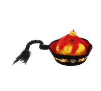 Dragon Long Ponytail Hat Uomo Cosplay Imperatore Tang Cap