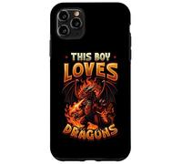 Dragon Lover Kids Questo ragazzo ama i draghi Custodia per iPhone 11 Pro Max