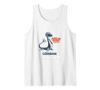 Dragon Mania Legends Nome in codice Dragon Canotta, Uomo, Bianco, S