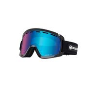 Dragon - Maschera da sci - D1 OTG Icon Blue Lumalens Blue Ion + Lumalens Flash Blue - Nero