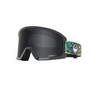 Dragon - Maschera da sci - DX3 L OTG Urushi Lumalens Dark Smoke - Nero