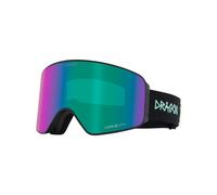 Dragon - Maschera da sci - NFX Mag OTG Thrill - Lumalens Celeste IR + Lumalens Lt Rose in Pelle - Nero