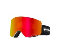 Dragon - Maschera da sci - R1 OTG Icon - Lumalens Red Ion + Lumalens Lt Rose - Nero