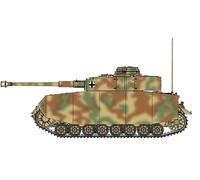 Dragon Models PZ. KPFW.IV AUSF. H Building Kit, 1/72-Scale