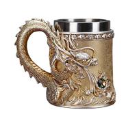 Dragon Mug - Dragon Tea Cup, ddragon Embossed, Ergonomic Handle Retro Drinkware, Funny Tazze ddragon Coffee Cups, For Hot Cold Tea Milk Water Juice Men Beverage Desk Decor Women Home