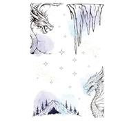 Dragon Night: 100 Lined Pages | Fantasy Journal for Writing, Notes, School, and Creative Ideas | Soft Cover | Dragon-Themed Stationery for Teens, Writers, and Thinkers