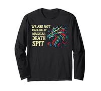 Dragon Not Calling It Magical Death Spit Divertente Uomini Donne Bambino Maglia a Manica