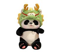 Dragon Panda Plush - Adorabile Dragon Panda Panda Farmed Toy, Soft Panda Doll | Cuddly Dragon Panda Plush Companion, Huggable Lucky Panda Plush Animal, Giocattolo sensoriale di peluche comodo per