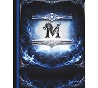 Dragon Personalized Notebook - Letter M: Bold and Stylish Dragon Initial Journal for Writing Notes, Ideas & Daily Thoughts - Perfect Gift for Men