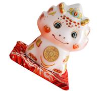 Dragon Piggy Bank Ceramic Dragon Figurine Coin Bank Desktop Dragon Money Saving