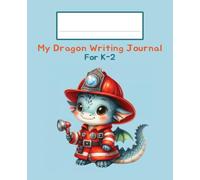 Dragon Primary Journal: K-2 Draw and Write Composition Notebook: 124 Pages of Dashed Handwriting Lines Practice with Picture Box - The Magical Sparkle Collection (Blue Edition)