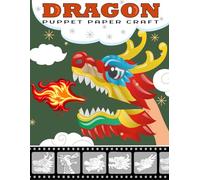 Dragon puppet paper craft: Hands-On Paper Craft Activities for Kids