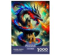 Dragon Puzzle 1000 Pezzi Classico Per Adulti, Giochi E Giocattoli Educativi Challenge Gift, Regalo Creativo Per Il Relax Per Uomini E Donne 38x26cm/1000pcs