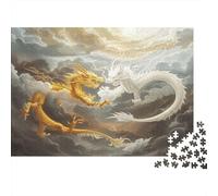 Dragon Puzzle 1000 Pezzi, Puzzle Da 1000 Pezzi Per Adulti, Jigsaw Puzzle 1000 Pezzi, Puzzle Adulti Puzzle Bambini Puzzles Classici 1000pcs (75x50cm)