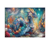 Dragon Puzzle 500 Pezzi Rompicapo Creativo Artistico Science Fiction Stimolo Della Creatività Attività Per Il Tempo Libero Regalo Per Persone Creative 500 PCS