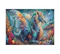 Dragon Puzzle 500 Pezzi Rompicapo Creativo Artistico Science Fiction Stimolo Della Creatività Attività Per Il Tempo Libero Regalo Per Persone Creative 500 PCS