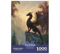 Dragon Puzzles Giocattoli Sfida Regalo 1000 Pezzi Classici Mythical Animals Puzzle Decora La Casa Sfide Divertenti Per Adulti E Bambini Da 12 Anni 70x50cm/1000pcs
