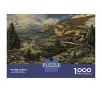 Dragon Puzzles Intrattenimento Creativo 1000 Pezzi Giochi Mythical Animals Puzzle Relax Decora La Casa Giochi-rompicapo Per Adulti E Ragazzi 70x50cm/1000pcs