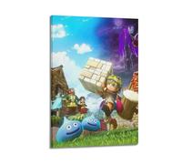 Dragon Quest Builders Come to Revive Alefgard, poster decorativo da parete su tela, poster decorativo da parete e stampa artistica moderna per camera da letto, 20 x 30 cm
