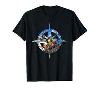 Dragon Quest VII Reimagined Compass Rose Maglietta