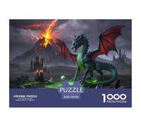 Dragon Quest1000 Pieces Jigsaw Puzzles for Adults And Kids Educational Games Challenging for Home Decoration Great Gift Idea70x50cm/1000pcs