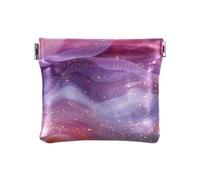 DRAGON Scales - Borsa da donna in pelle, impermeabile, organizer per oggetti personali per donne, ragazzi e ragazze, Rosso Fresco Blu Viola, 1 size, moderno