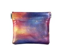 DRAGON Scales - Borsa da donna in pelle, impermeabile, organizer per oggetti personali per donne, ragazzi e ragazze, Rosso Blu Viola, 1 size, moderno