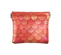 DRAGON Scales Glittering PU Leather Piccolo portamonete carino mini portafoglio per ragazze signore borsa