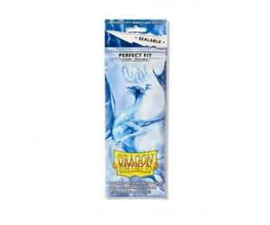 Dragon Scudo - Perfect Fit Inner Sleeves - Sealable - Clear-Clear (100)