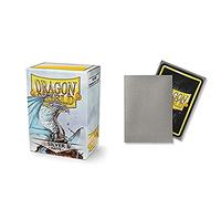 Dragon Shield - Argento Opaco - Confezione da 100