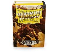 Classic Dragon Shield Maniche in polipropilene resistente in rame, scatola da 10