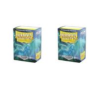 Dragon Shield ART11001 Matte Standard Size Sleeves Cartoncino 100pk-Clear, Multicoloured (Confezione da 2)