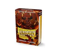 Dragon Shield AT-10621 Classic Japanese Size Sleeves 60pk-Crimson, Multicoloured