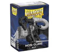 Dragon Shield AT-11823 Matte Non Glare Sleeves, Standard Size, Blue, 100 Count